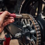 バイクチェーンのメンテナンス